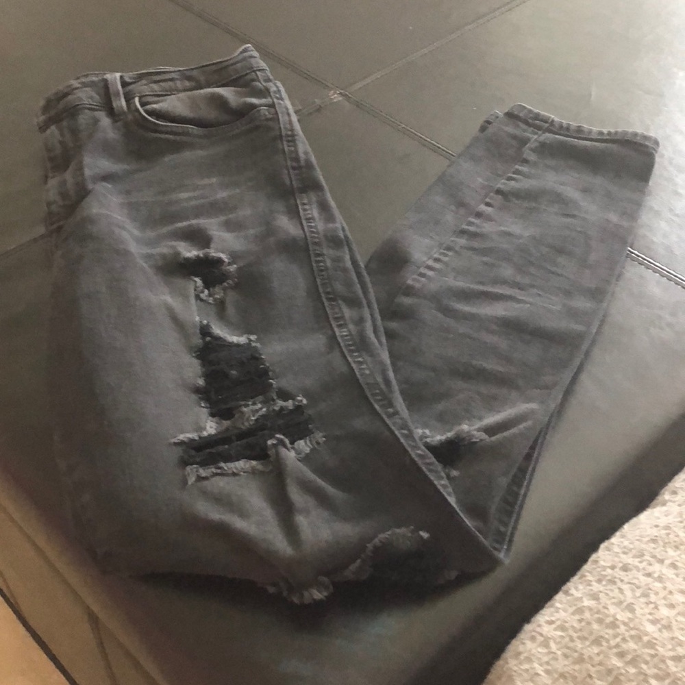 Guess distressed skinny jeans